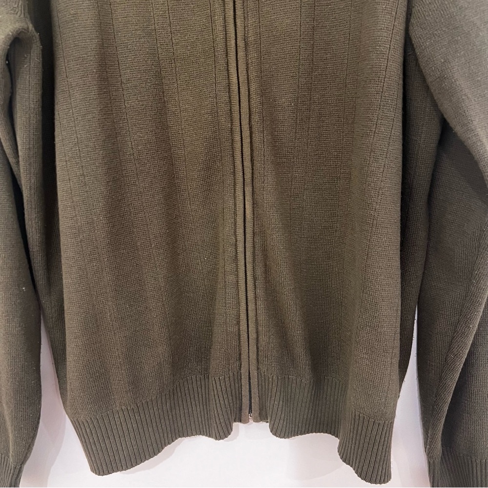 Oscar de la Renta Zip Up Sweater - Picture 3 of 5